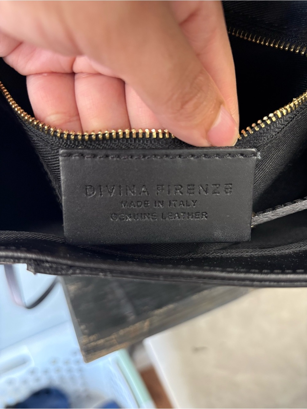 Women’s Structured Black Top-Handle Backpack - Picture 11 of 12